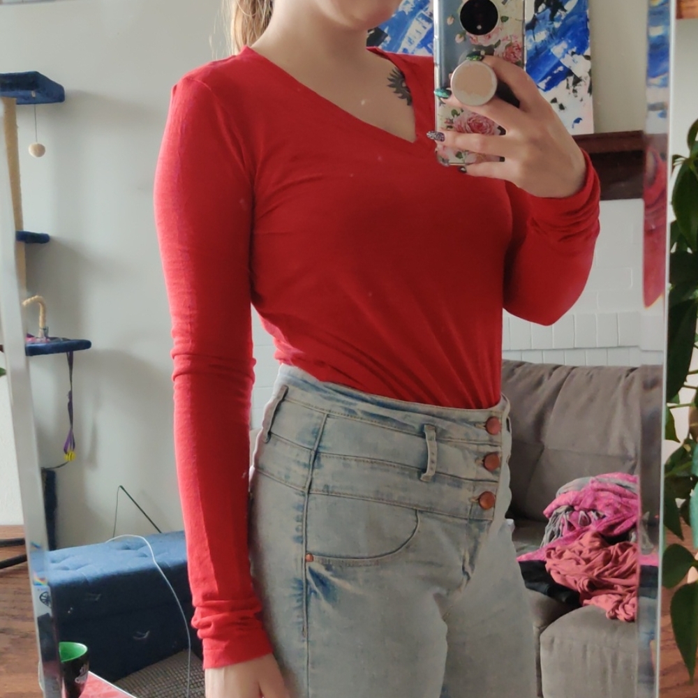 Arizona Red Long Sleeve Shirt